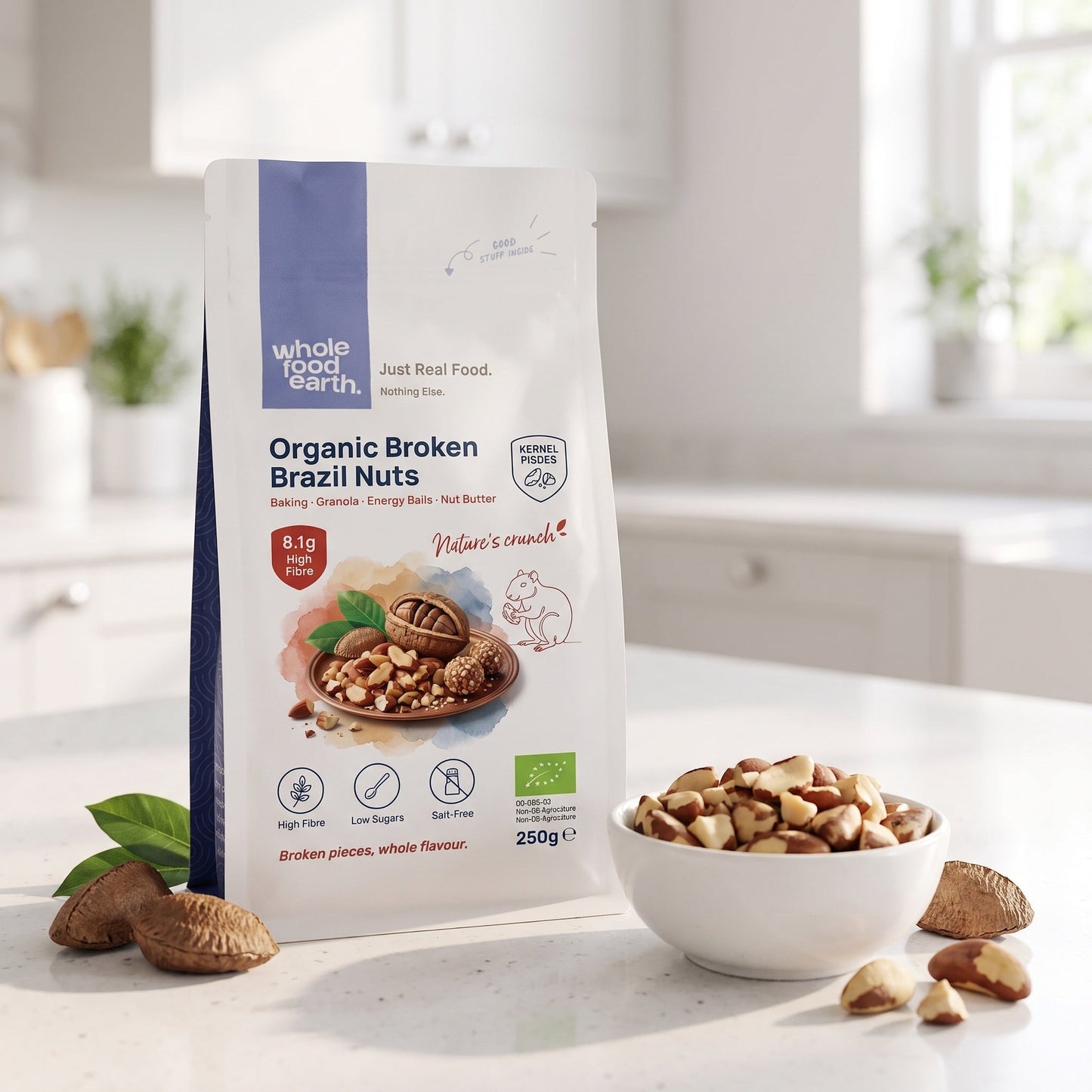Organic Broken Brazil Nuts