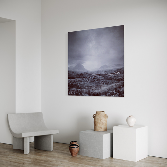 The Brooding Cuillin | Statement Interior Wall Art from Scotland