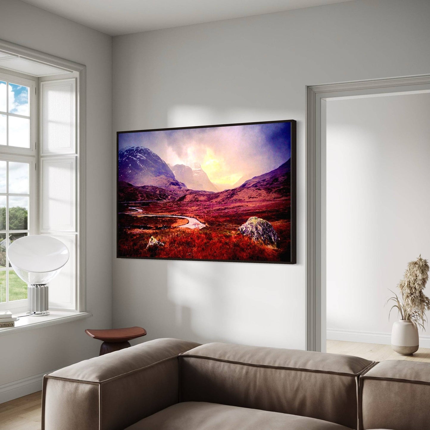 A Brooding Glencoe | Statement Interior Wall Art from Scotland