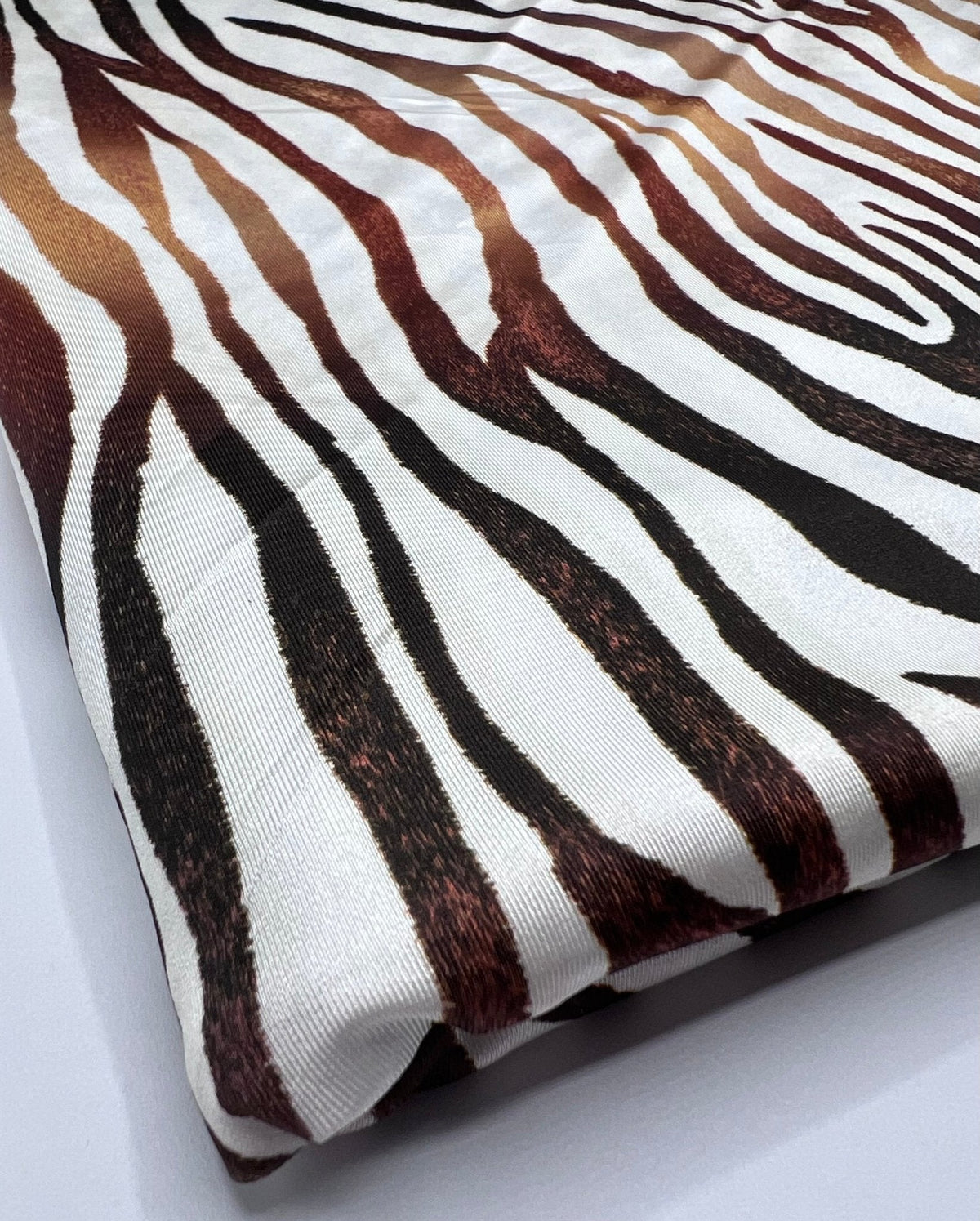 Brown Zebra Swimwear / Sportswear 4 Way Stretch Fabric