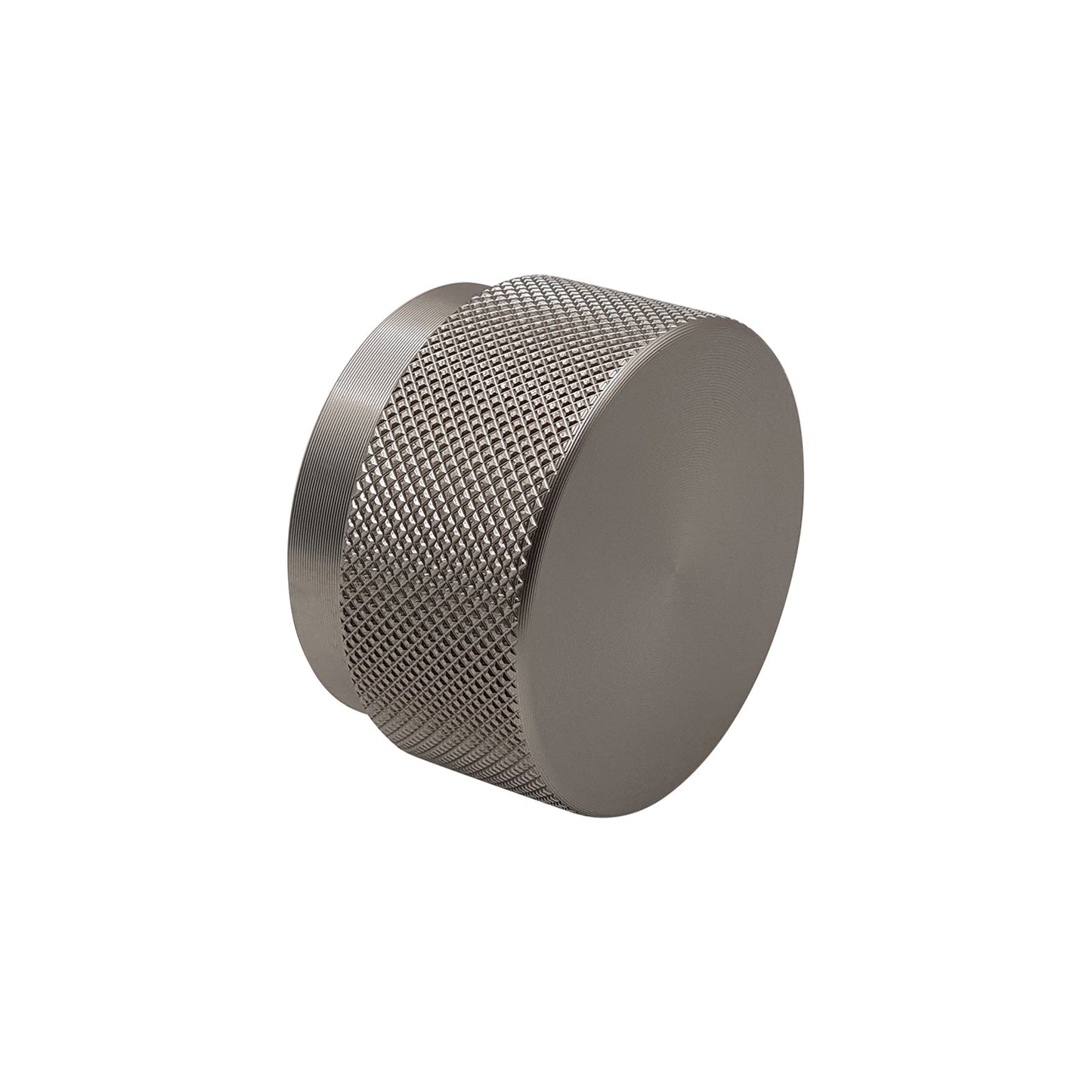Broxburn Knurled Knob Handle – Stainless Steel Effect Cabinet, Drawer & Cupboard Pull