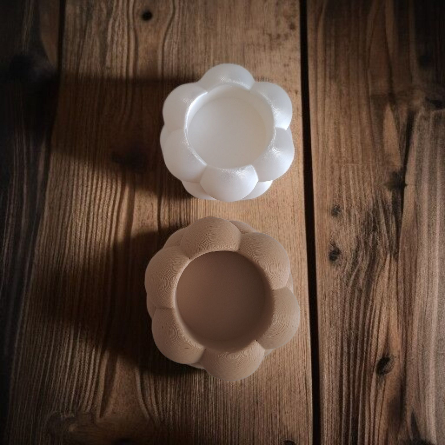 Big Bubbles Tealight Holder Set (2-Pack) - Modern & Decorative