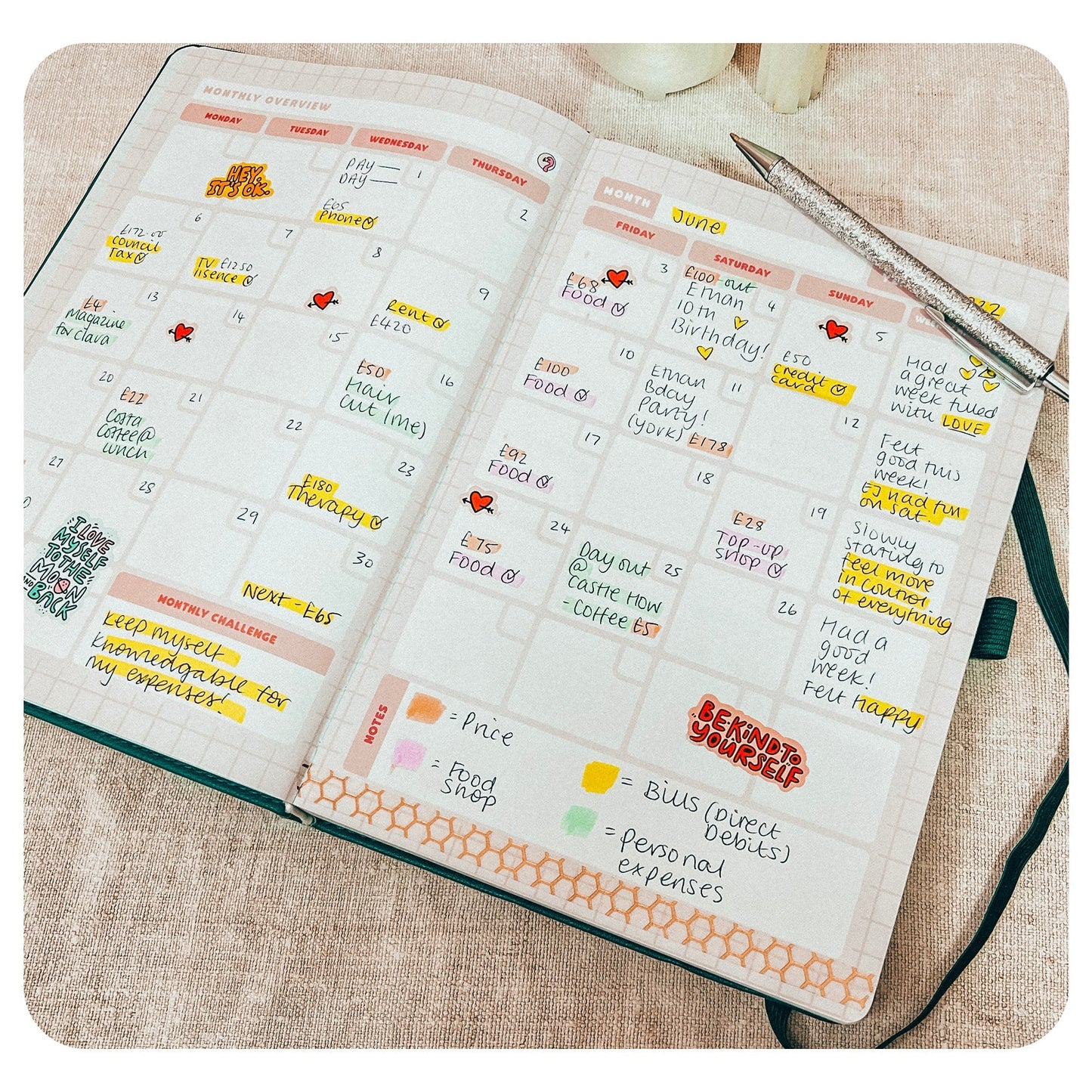 Budget - Deluxe Life Journal