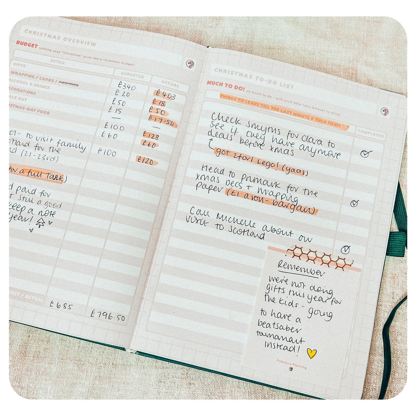 Budget - Deluxe Life Journal