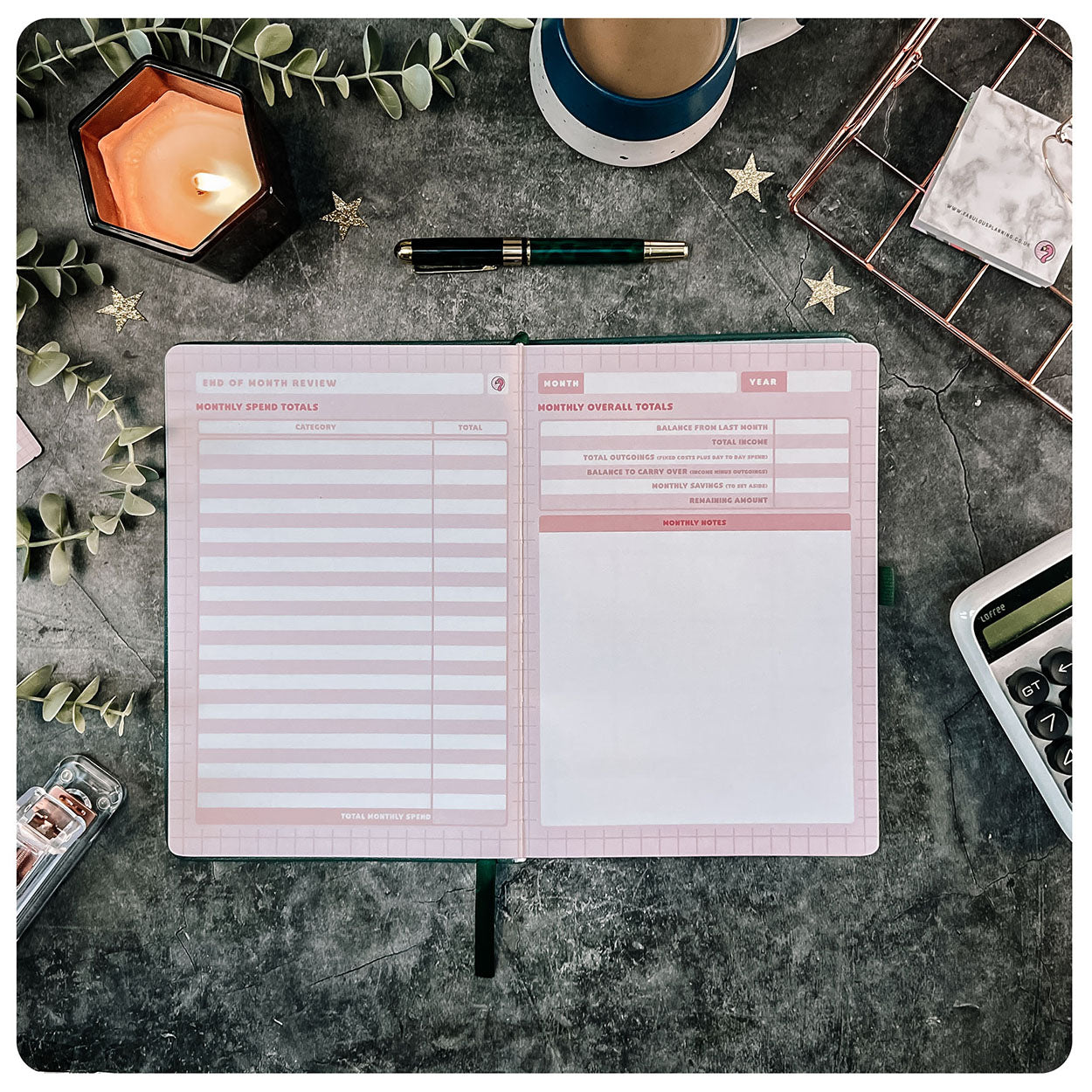 Budget - Deluxe Life Journal