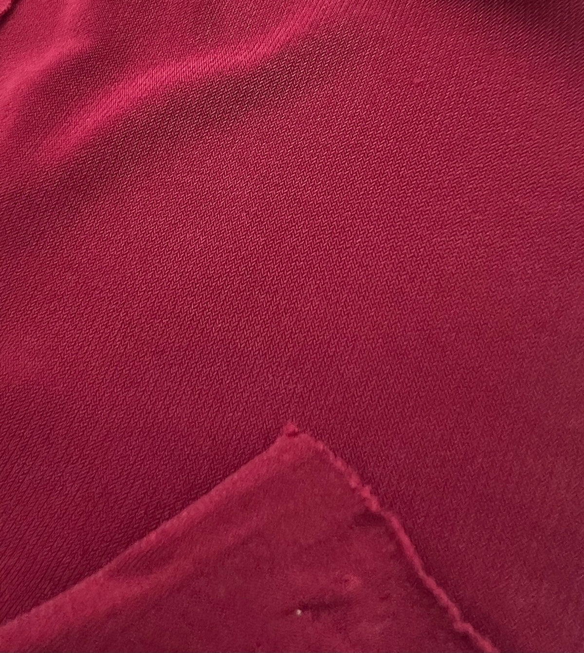 Plain Burgundy ITY Fabric 4 Way Stretch