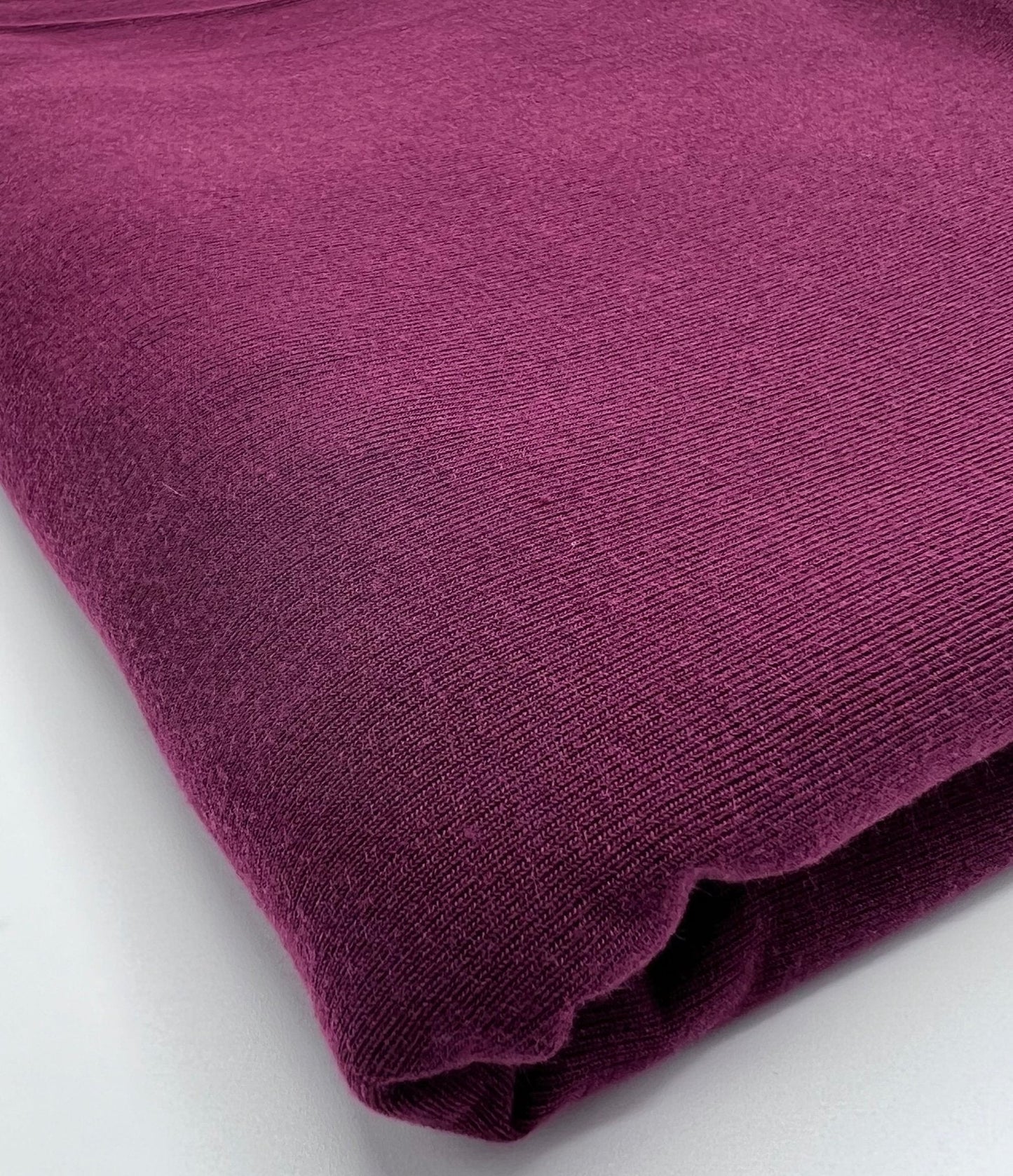 Burgundy Lightweight Melange Knit Stretch Fabric
