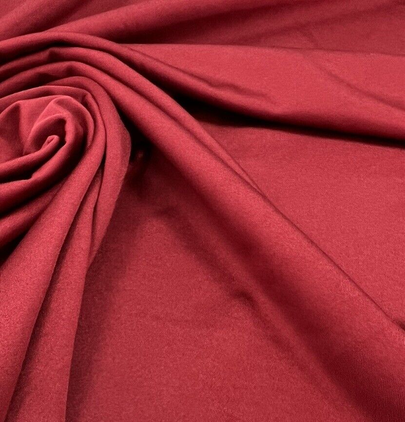 Burgundy Swimwear / Sportswear 4 Way Stretch Fabric