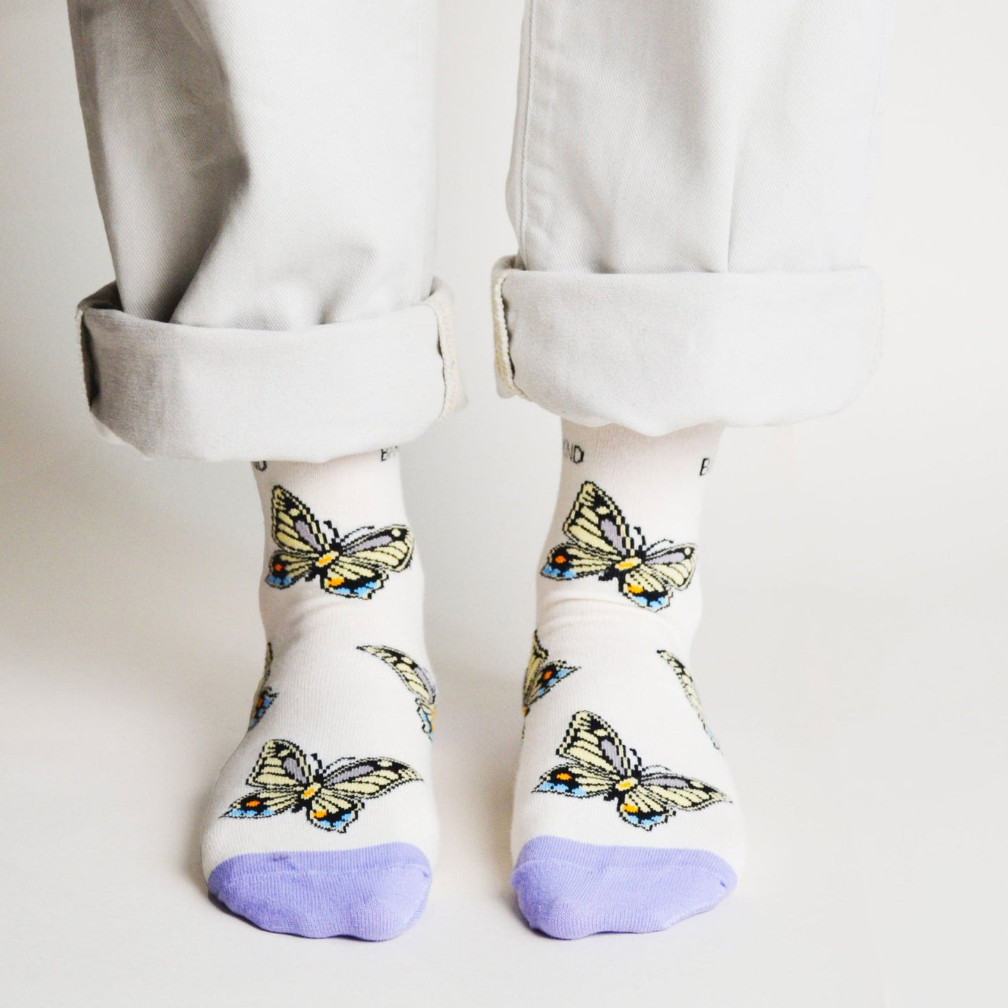 Save the Butterflies Bamboo Socks