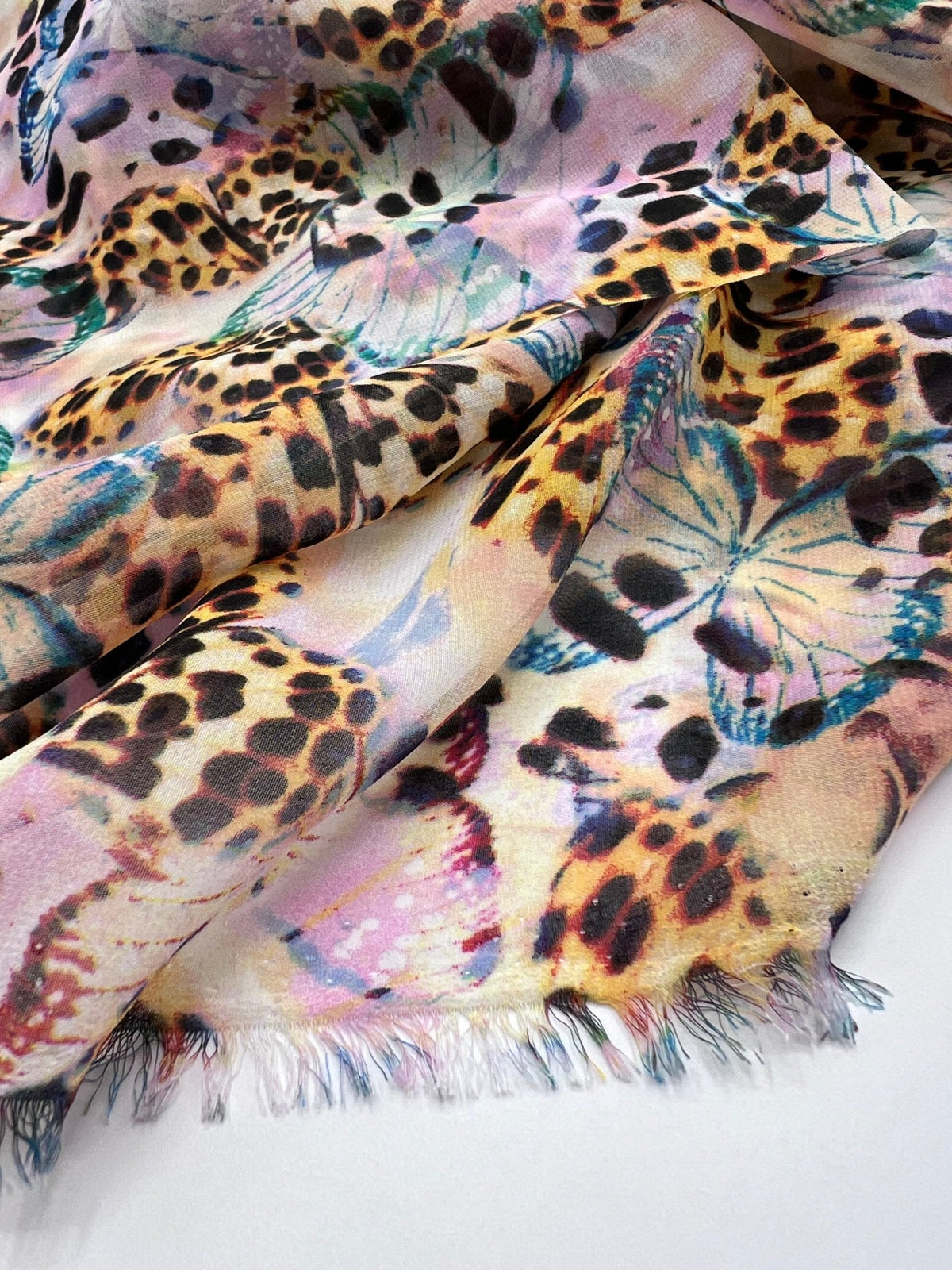Butterfly Non Stretch Woven Dress Craft Fabric