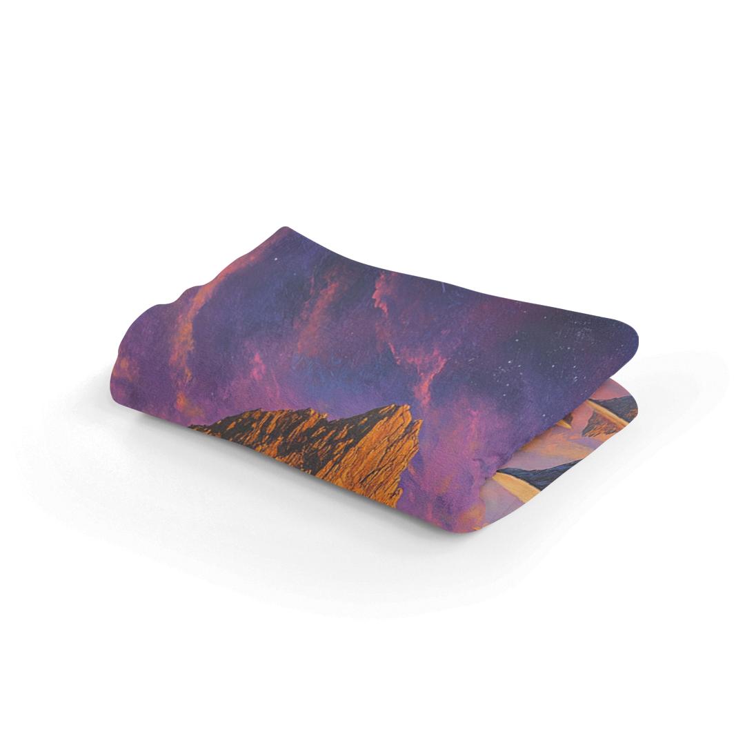 Floating Desert Moon Blanket