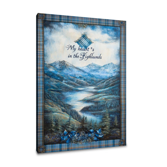 My heart’s in the Highlands Canvas