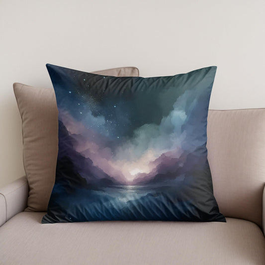 Nocturnal Serenity Cotton Cushion
