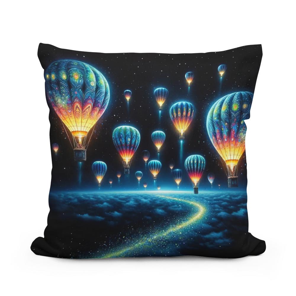 Midnight Enchantment Cotton Cushion