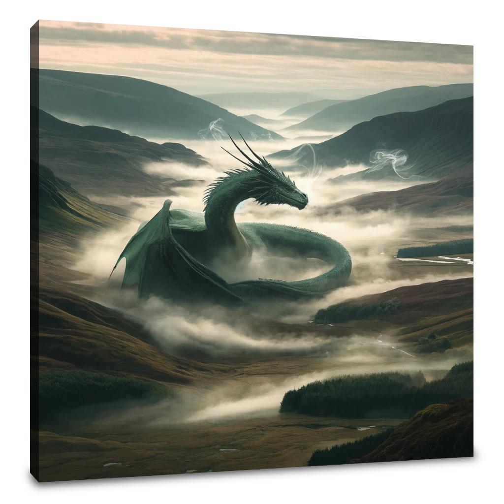 Mist of the Highlands Canvas