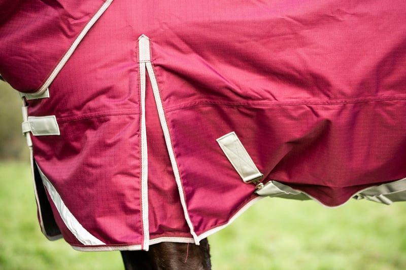 200G Detachable Neck Turnout Rug - Burgundy