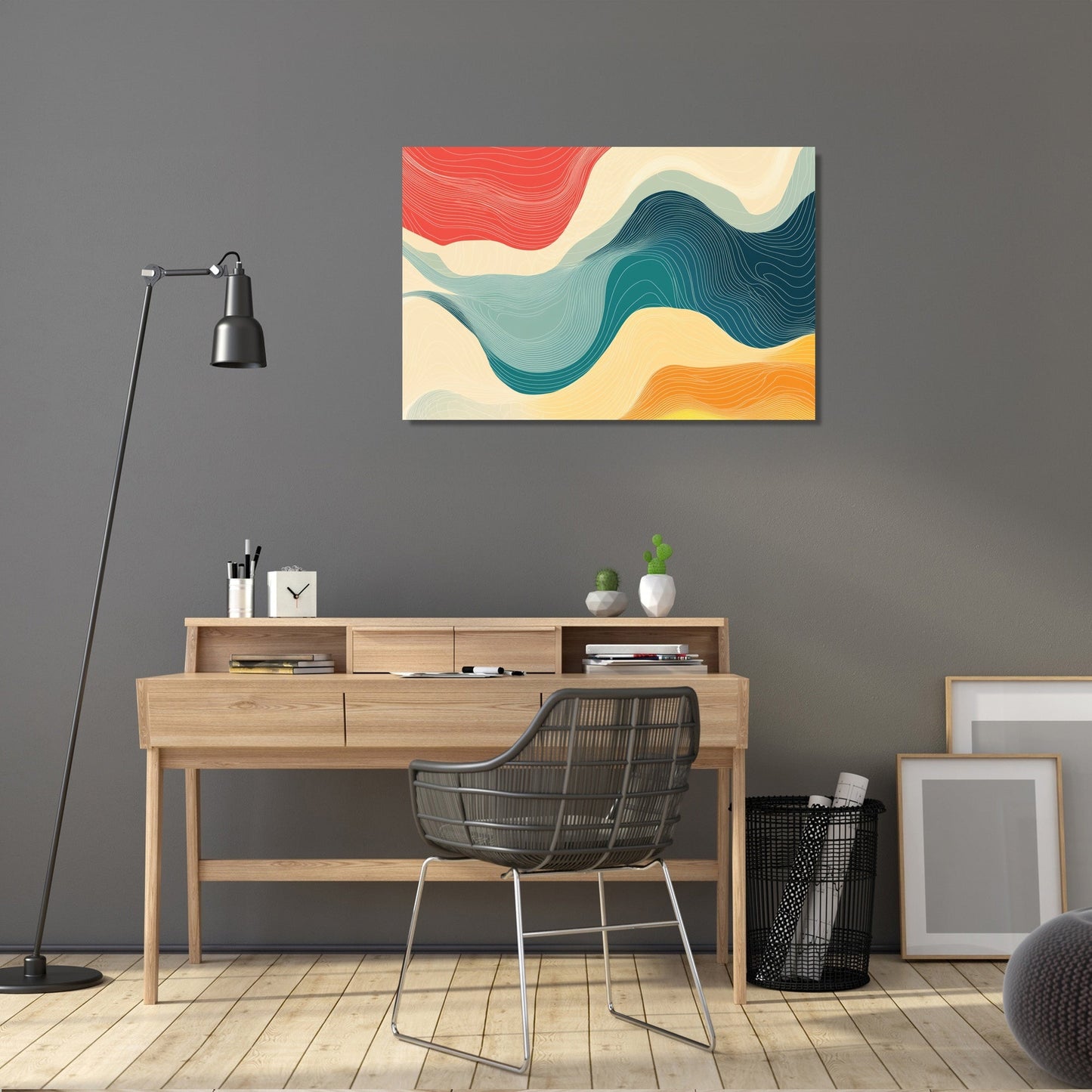 Flowing Nature Harmony Canvas
