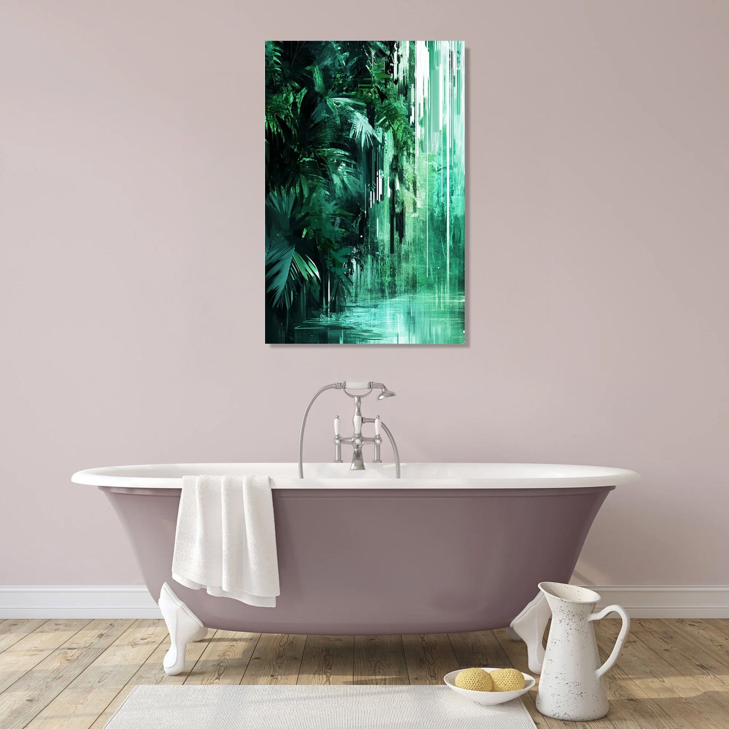 Tropical Rain Canvas