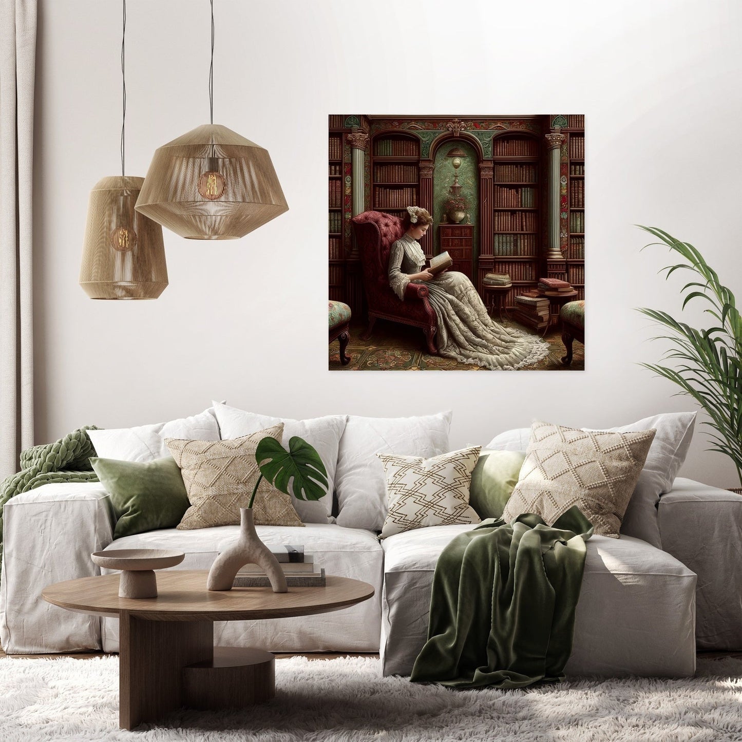Literary Reverie Canvas