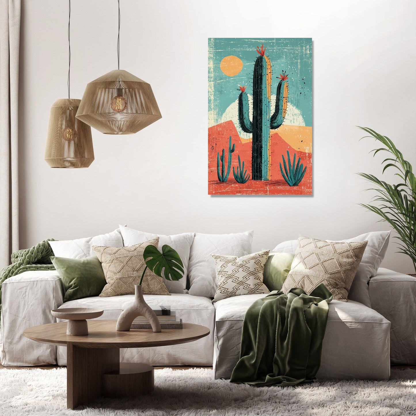Cactus Serenade Canvas