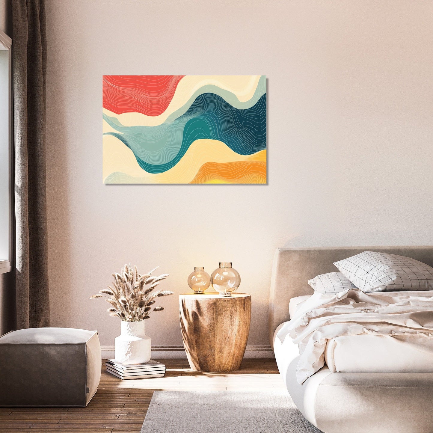 Flowing Nature Harmony Canvas