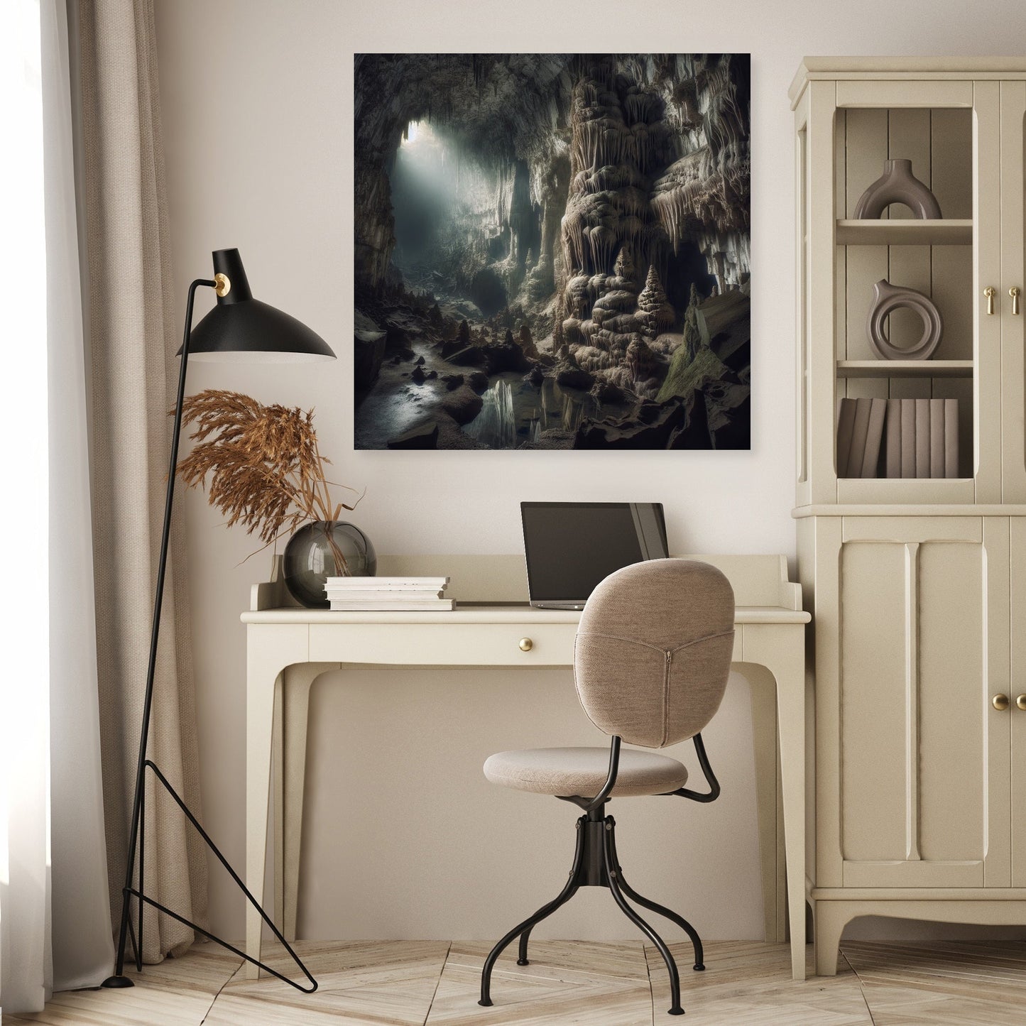 Limestone Cave Canvas