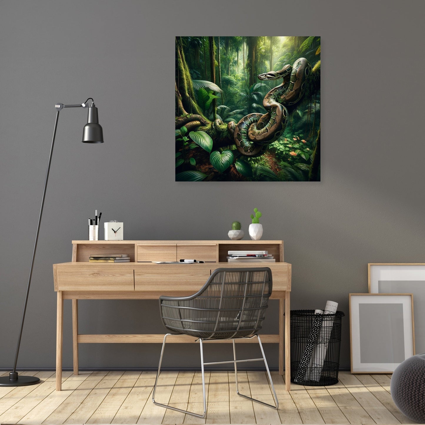 Jungle Boa Canvas