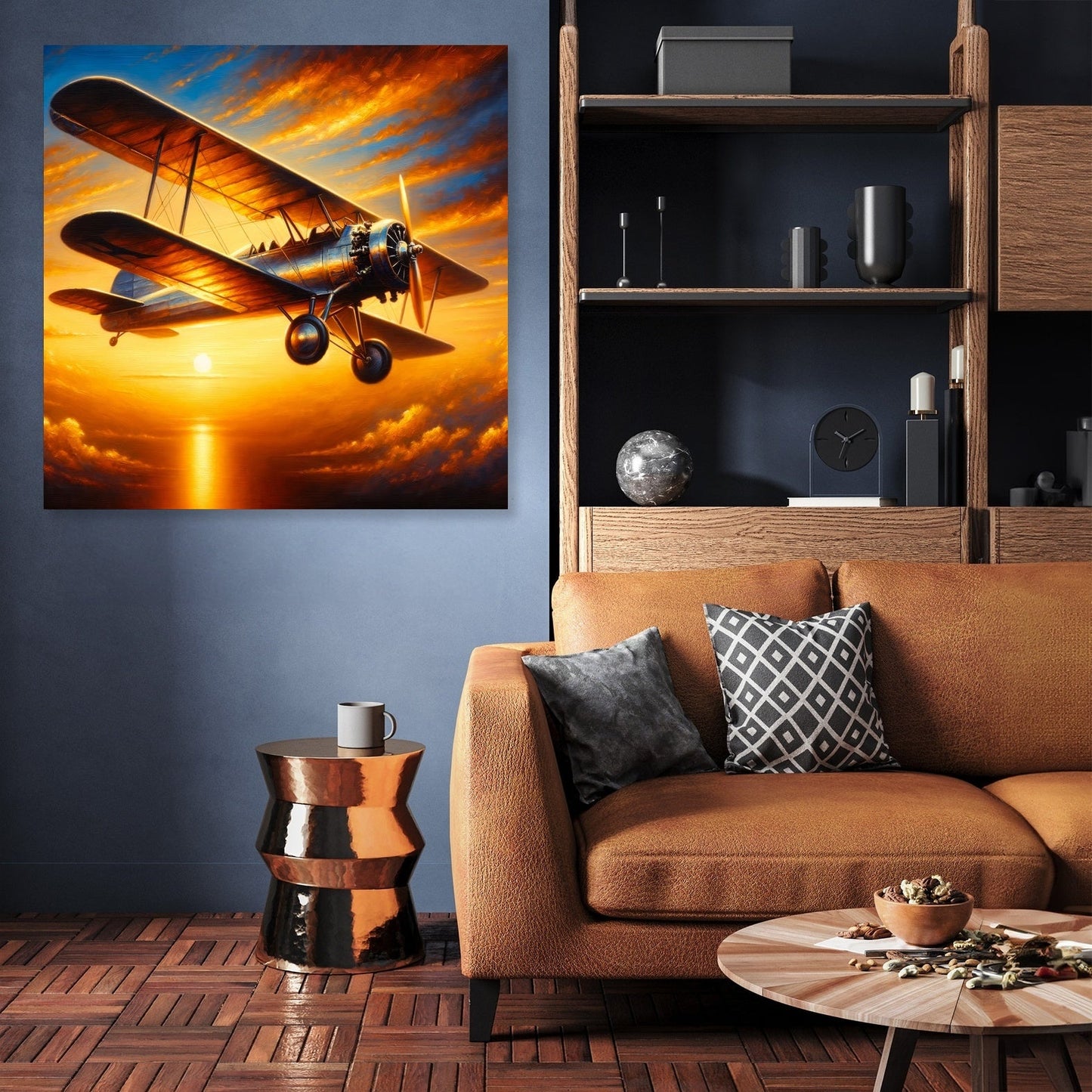 Sunset Flight Canvas