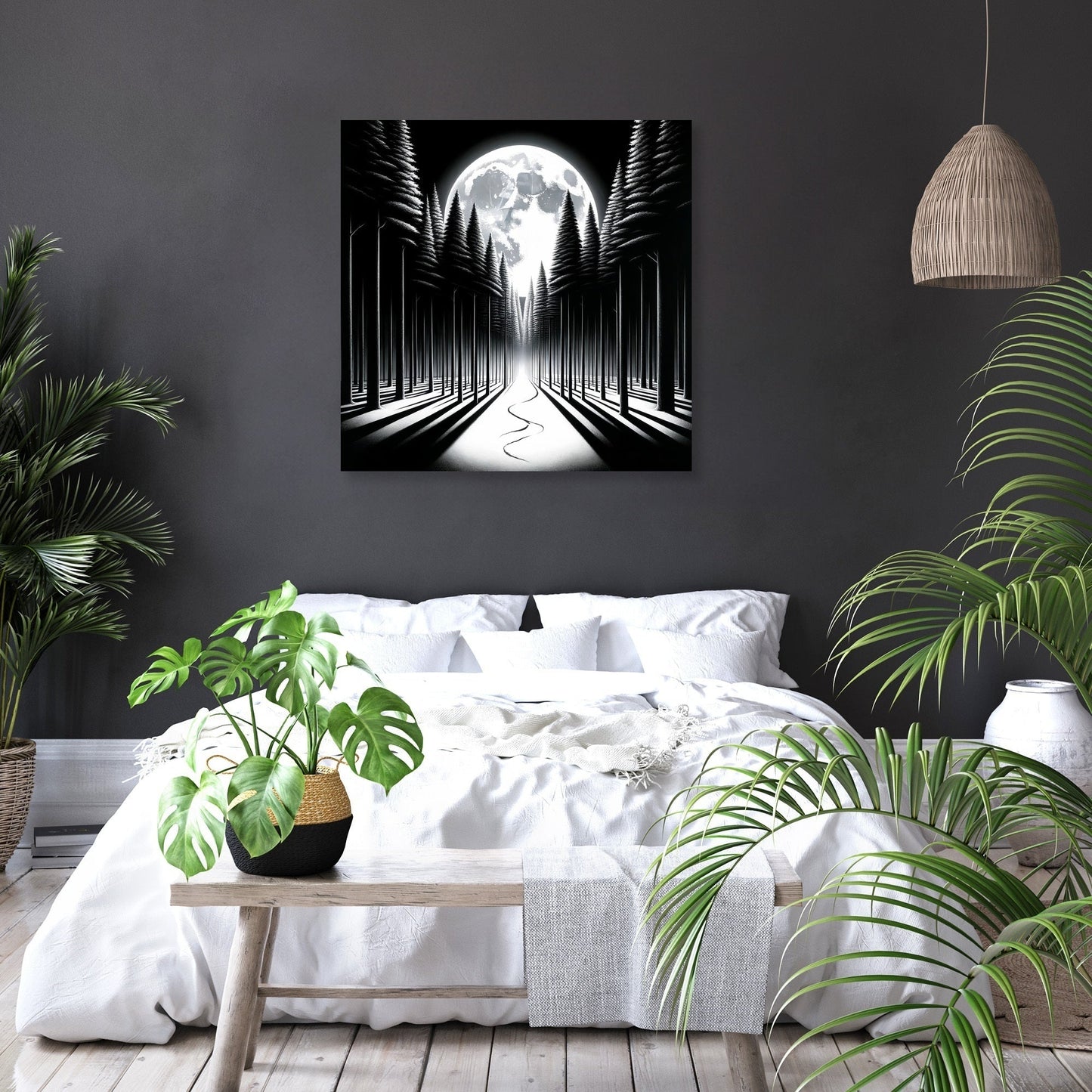 Lunar Whisper Canvas
