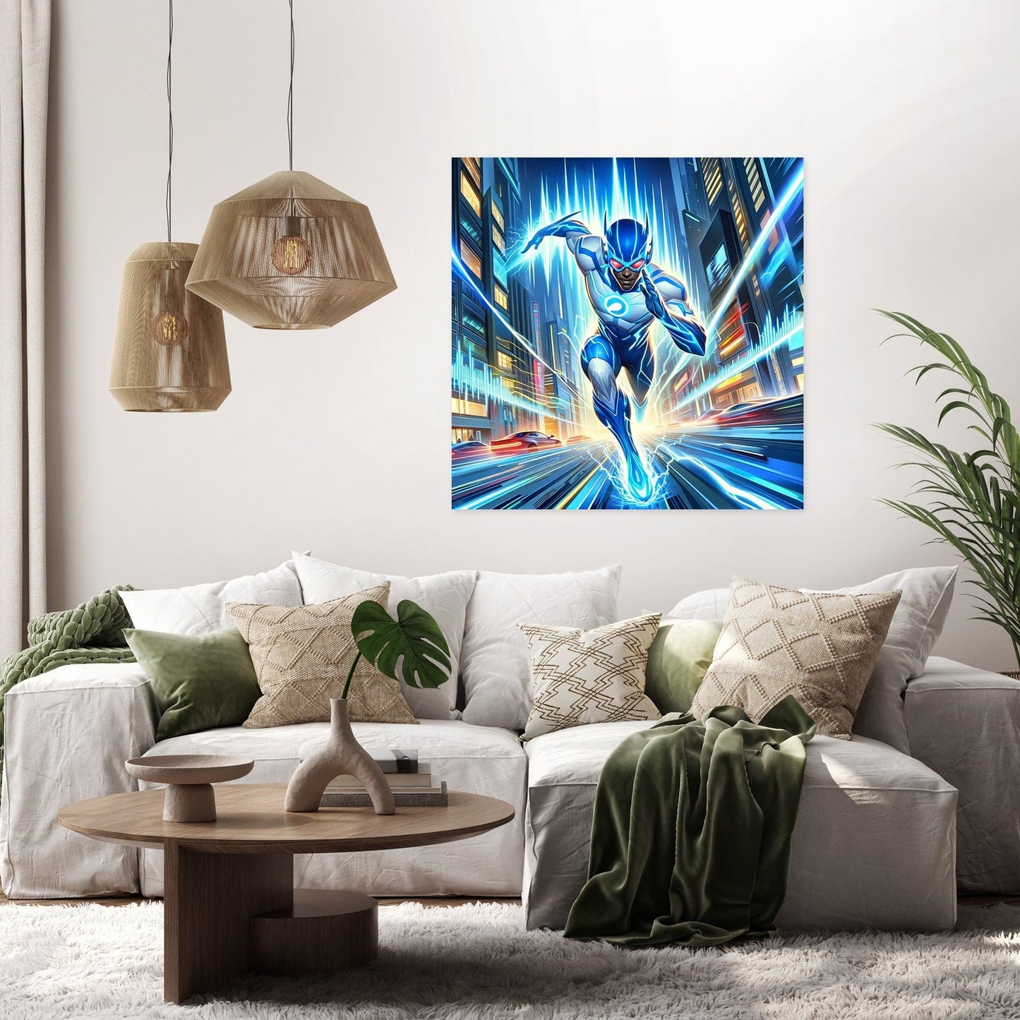 Sonic Boom Canvas