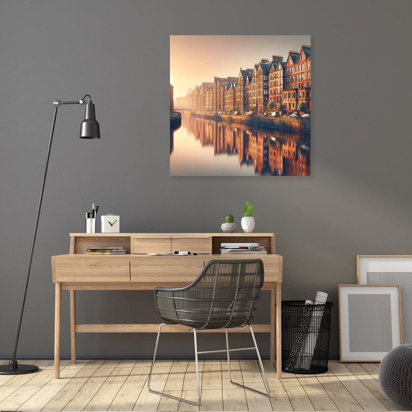 Sunset Serenity Glasgow Canvas