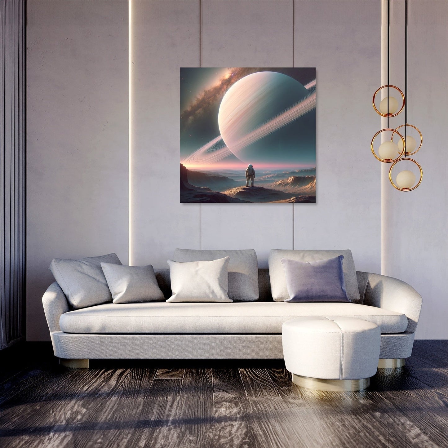 Cosmic Voyager Canvas