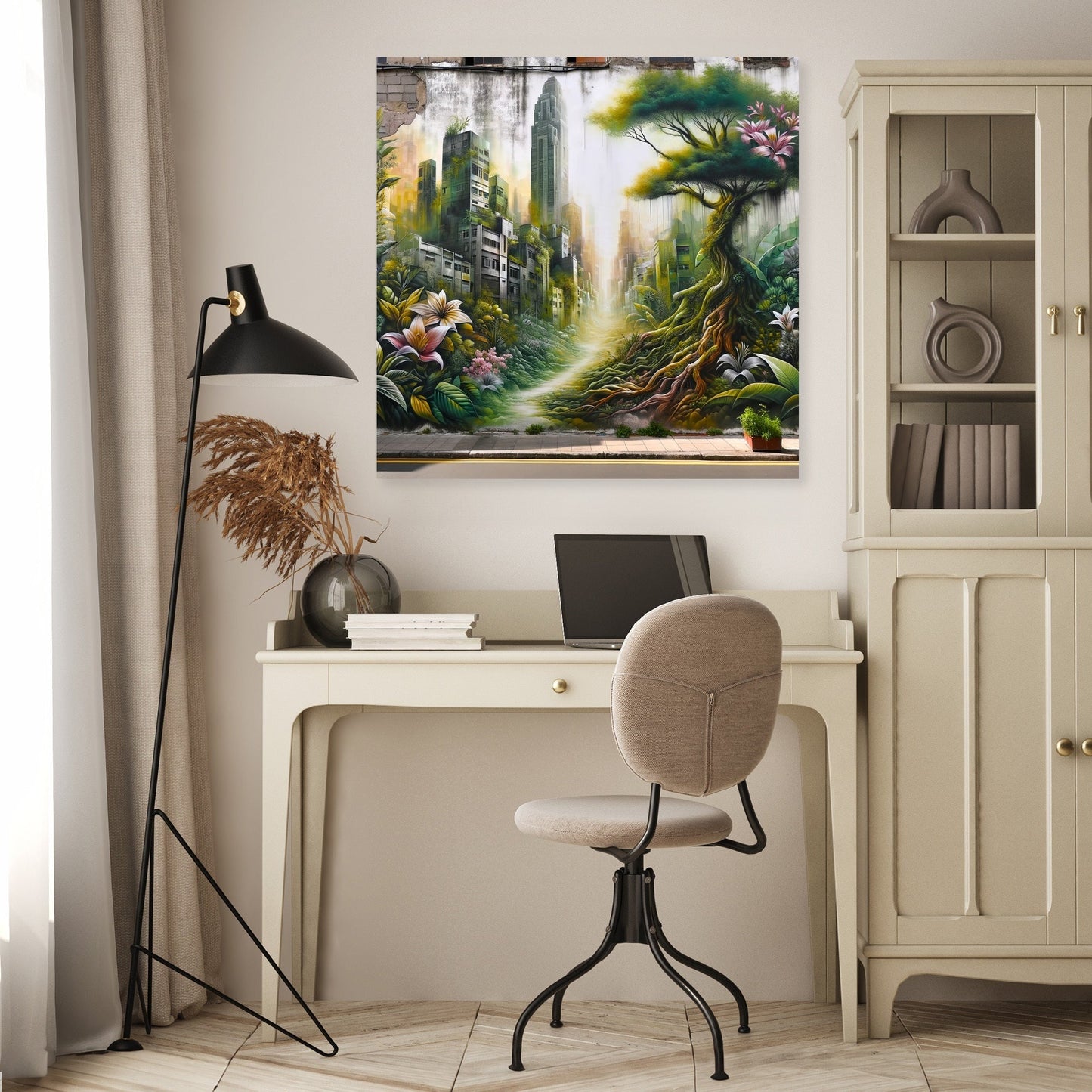 Urban Flora Canvas