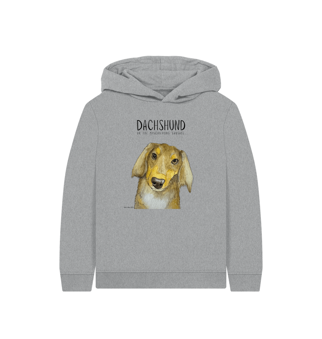 Mischievous Long Haired Sausage Hoodie – Snuggles, Sass & Sustainability!