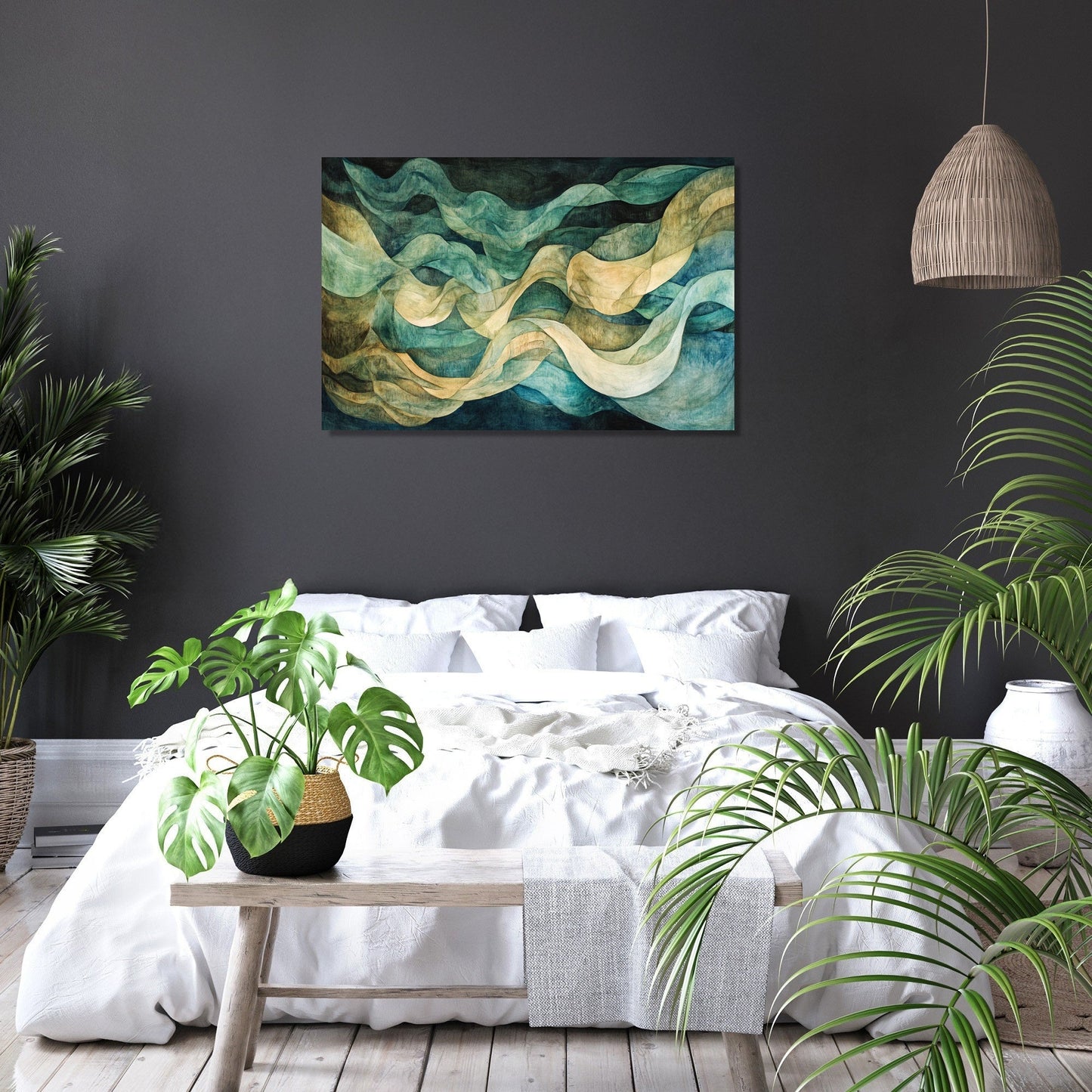Reverberating Tranquillity Canvas