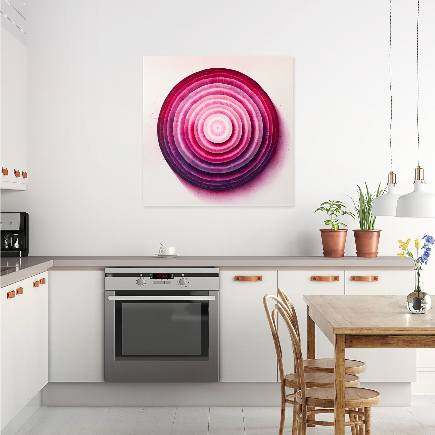 Sliced Radiance Canvas