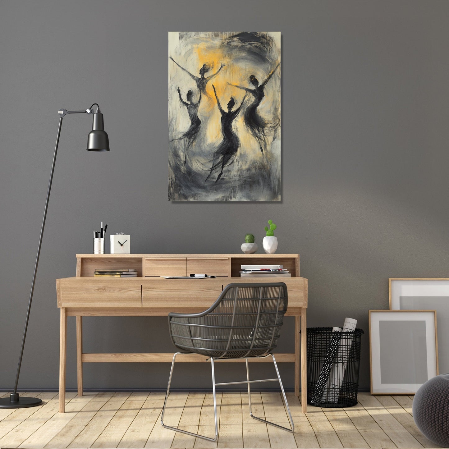 Joyful Whirlwind Canvas