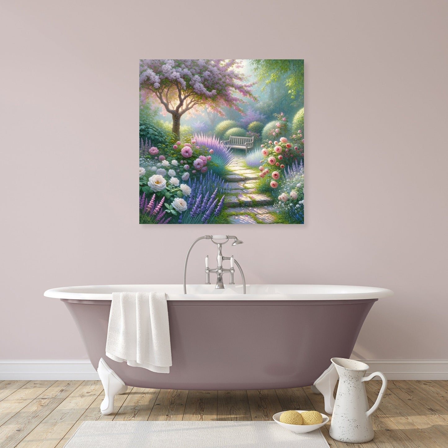 Tranquil Garden Canvas