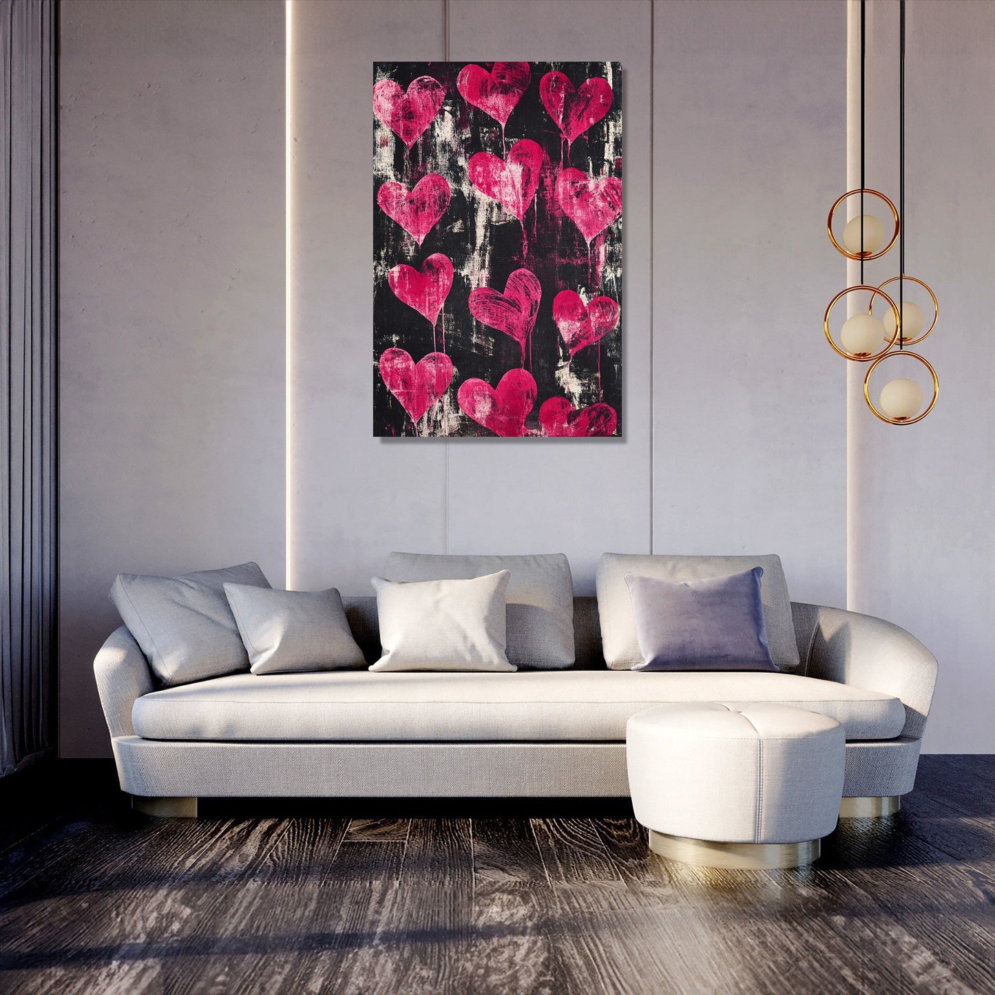 Bold Heart Canvas
