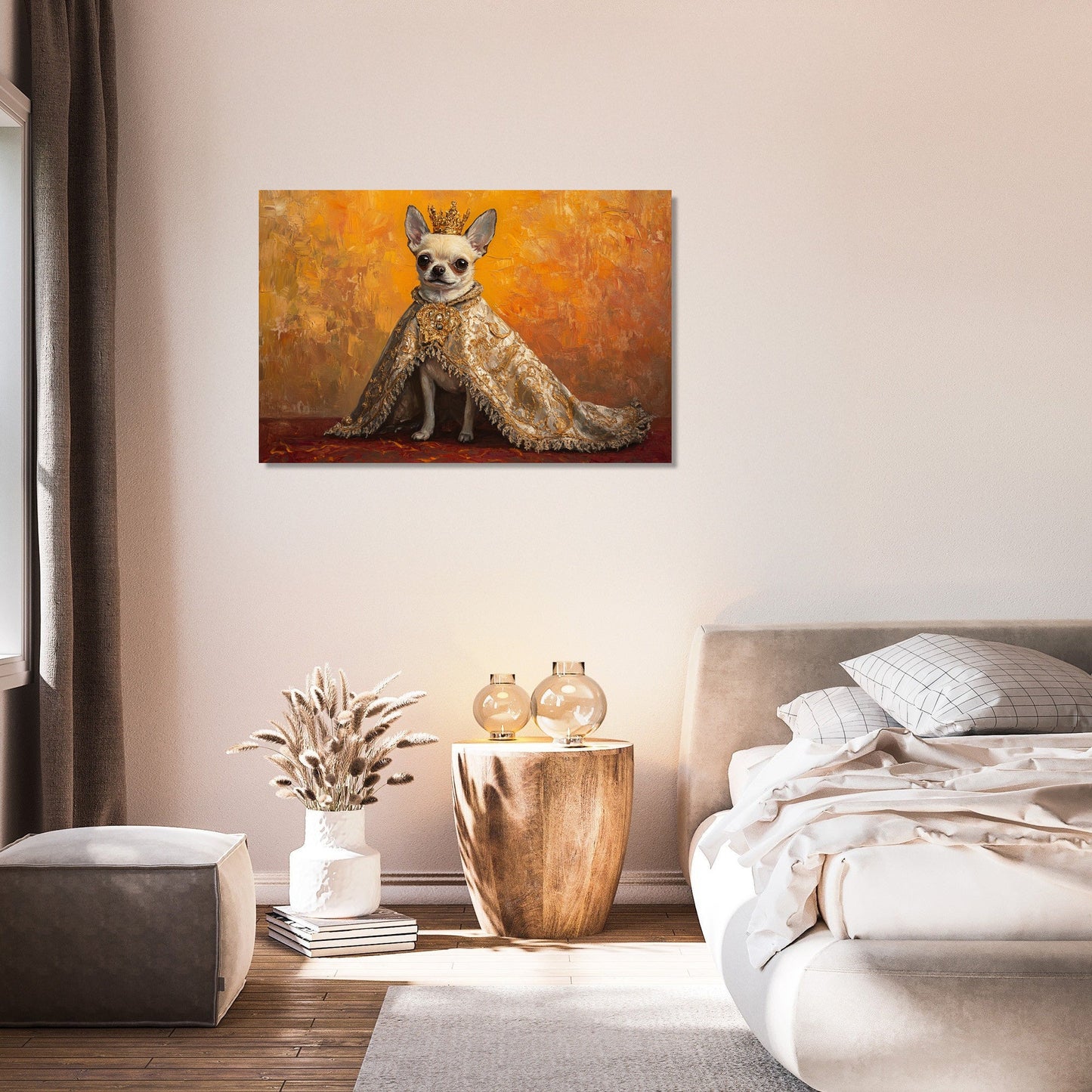 Chihuahua Royalty Canvas