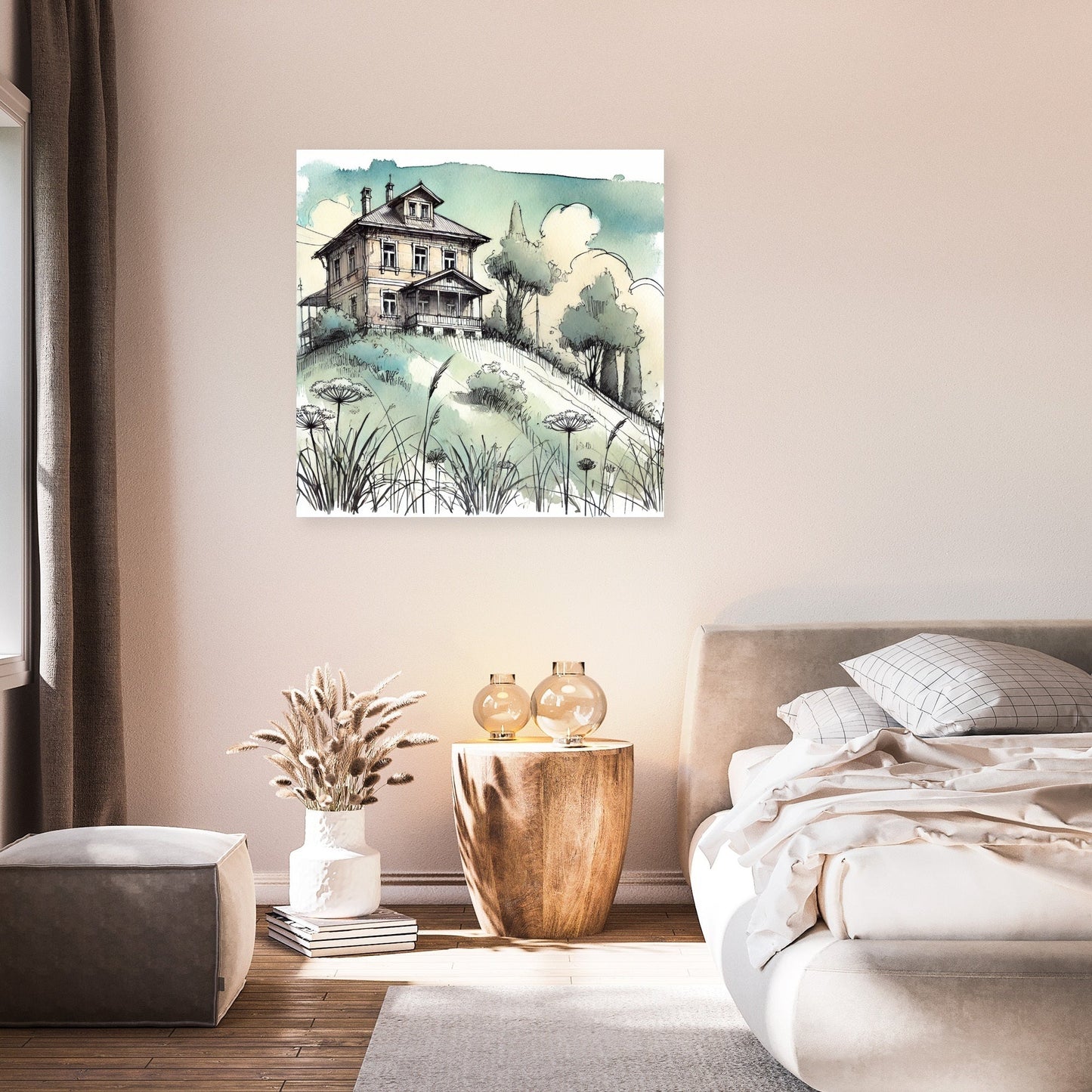 Hilltop Serenity Canvas