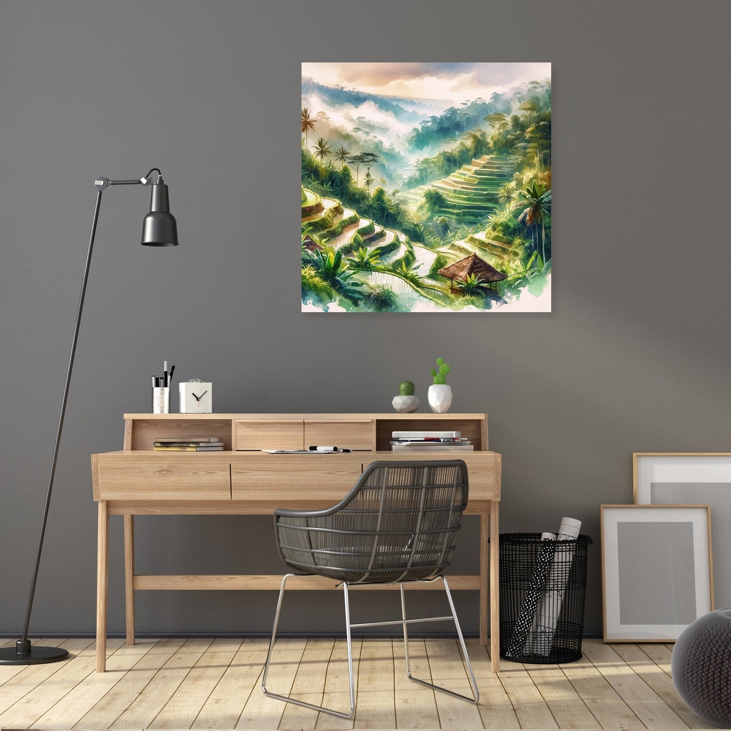 Ubud Tranquility Canvas