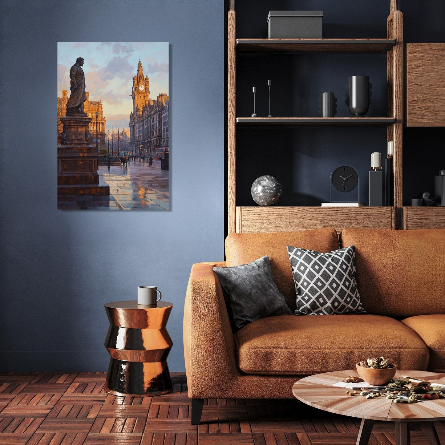 Golden Twilight Canvas