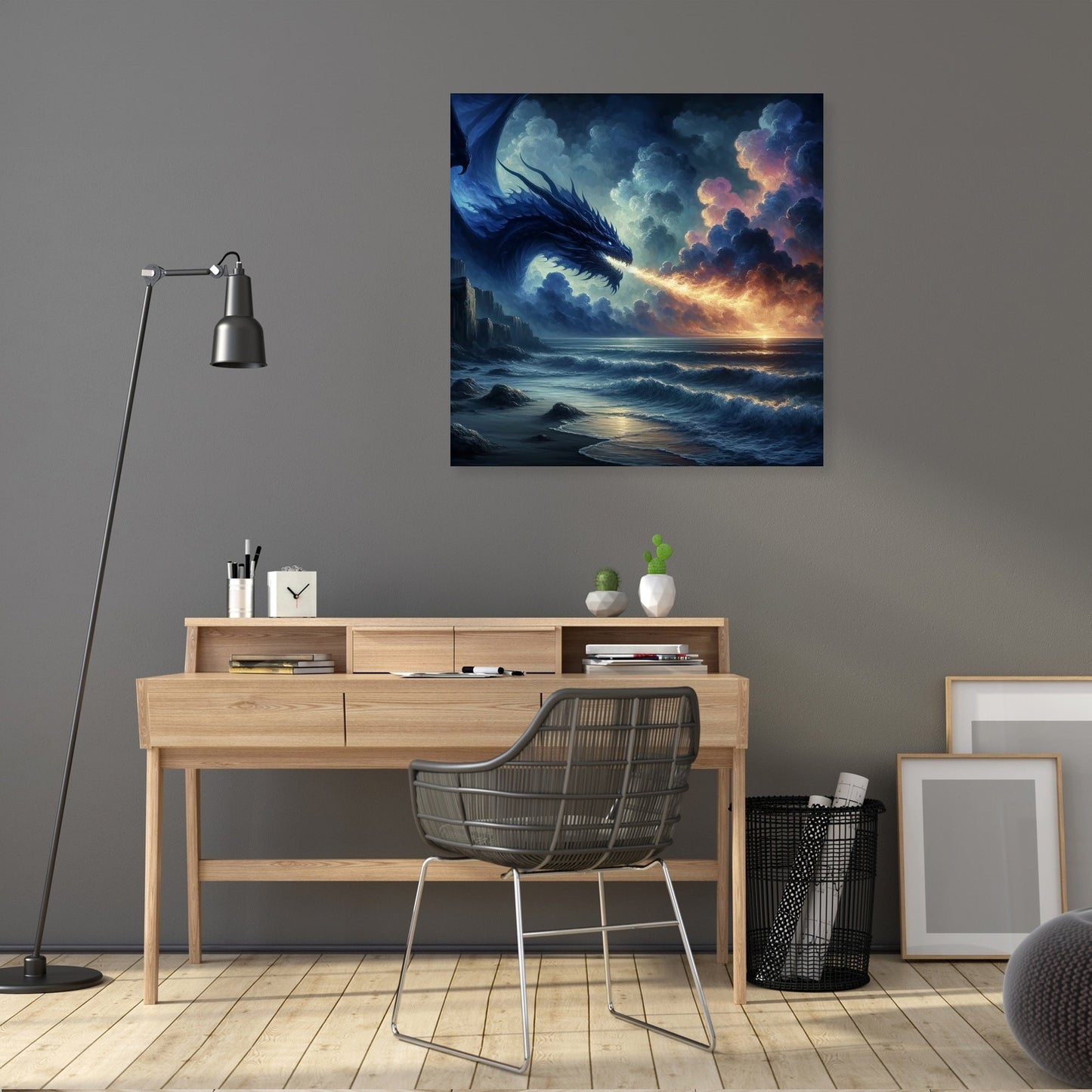 Twilight Flame Canvas