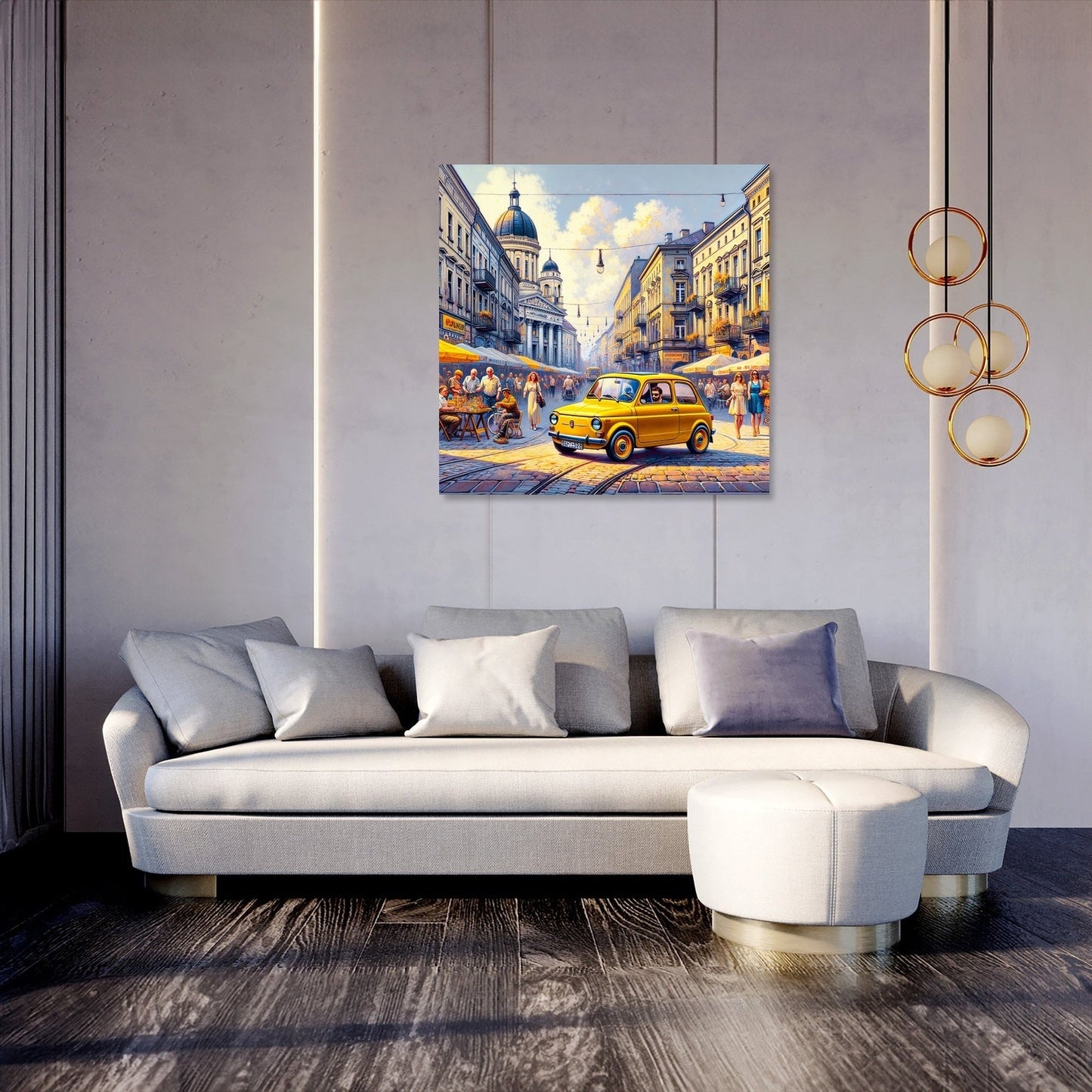 Sunshine Stroll Canvas