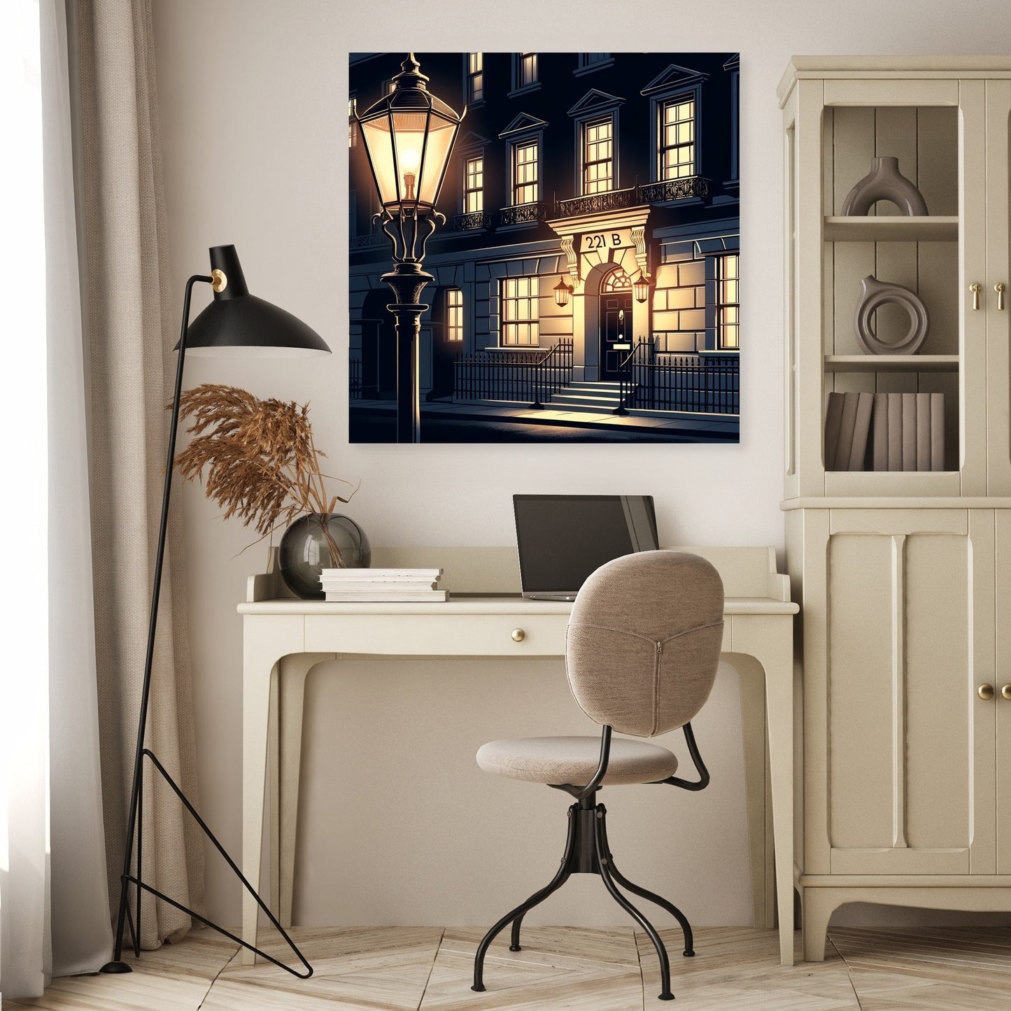 Baker Street Nocturne Canvas