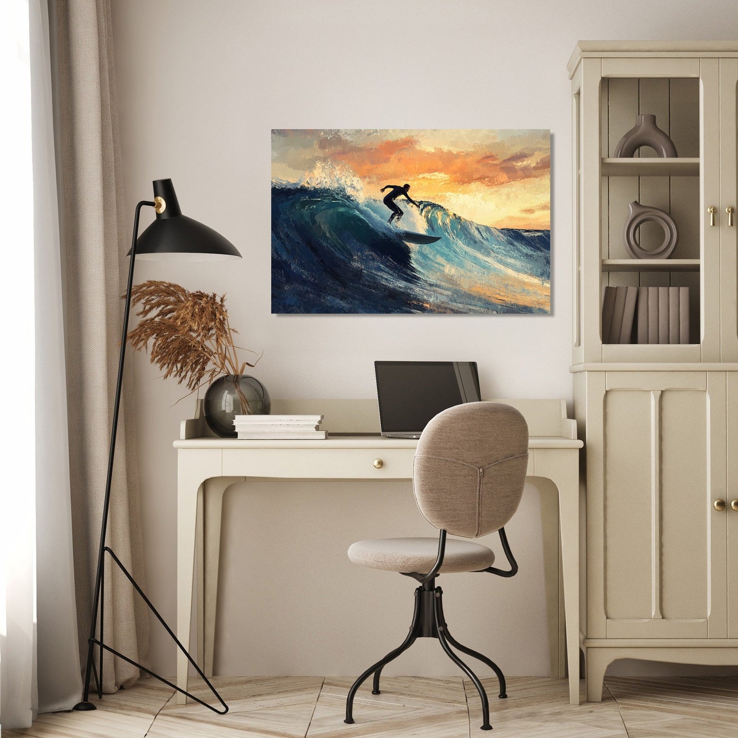 Twilight Surf Canvas