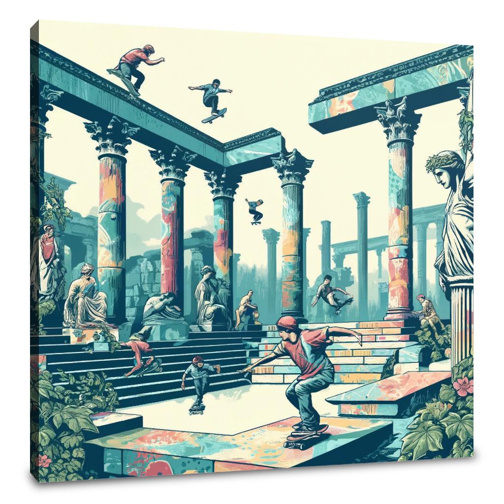 Ancient Grind Canvas