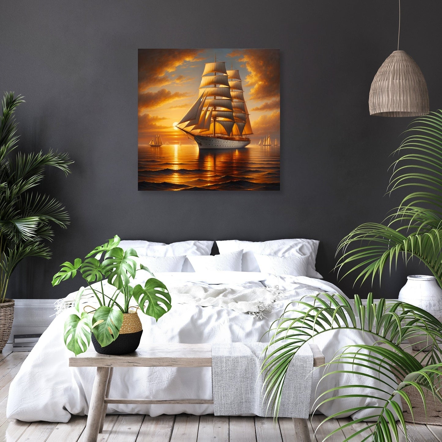 Sunset Voyage Canvas