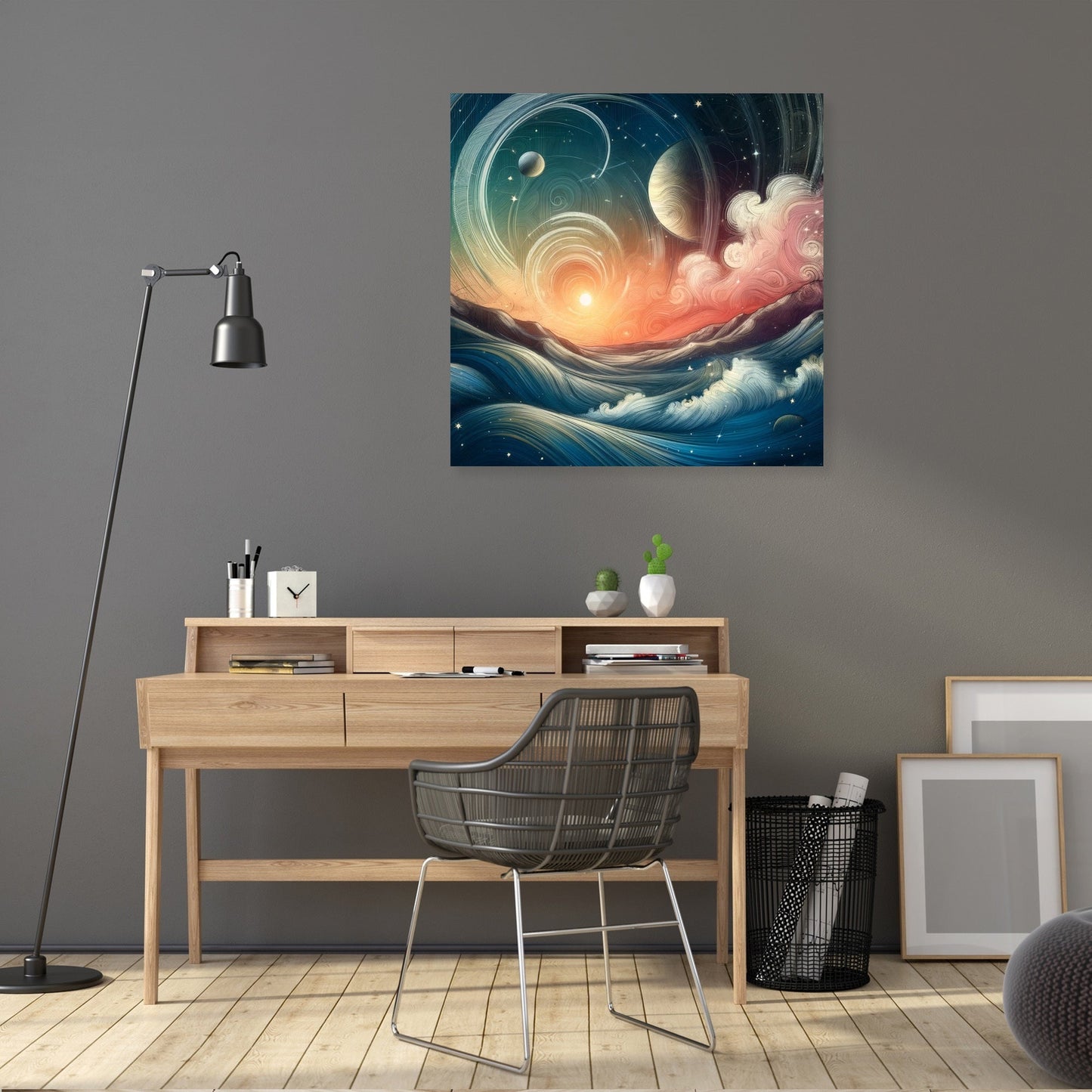 Cosmic Sketch Canvas